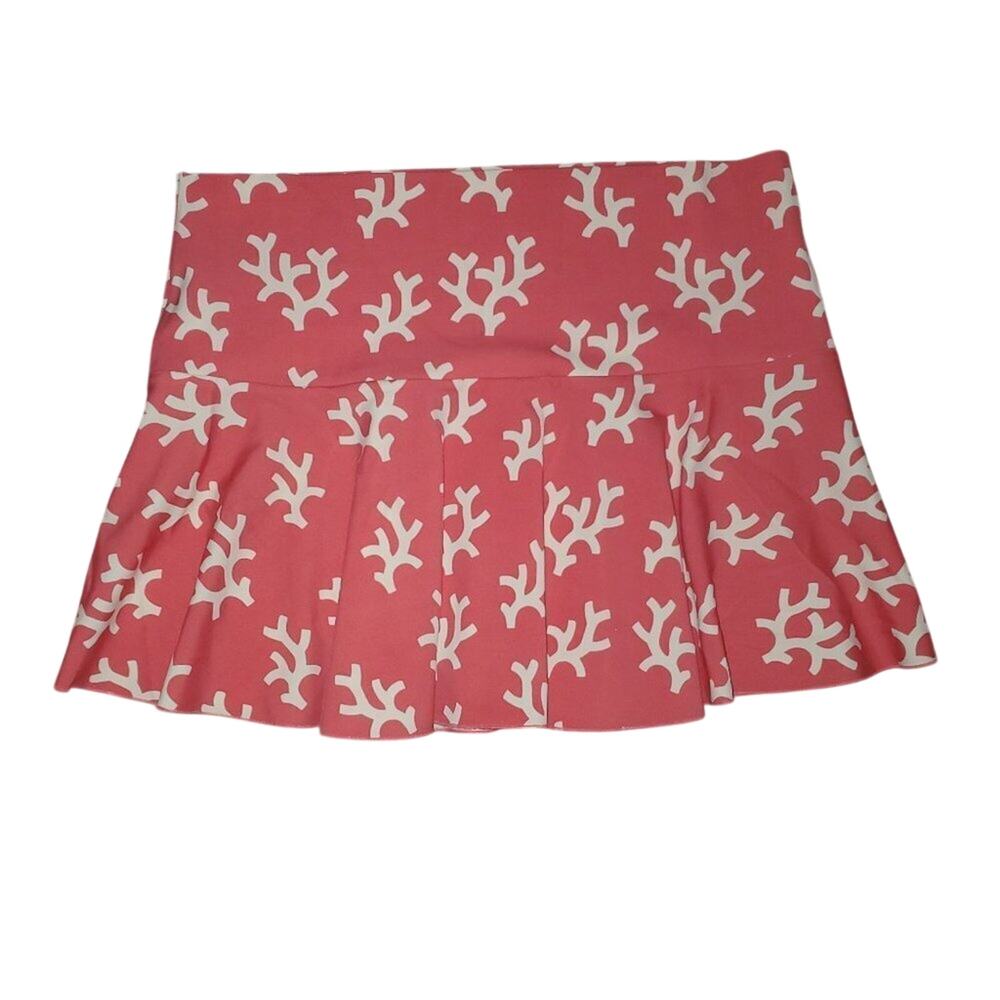 Victoria Secret Mini Skater Skirt with White Print || Small